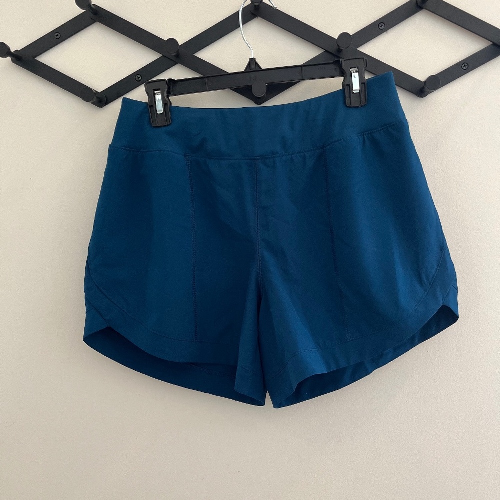 TEK GEAR - athletic shorts, deep teal, Medium
